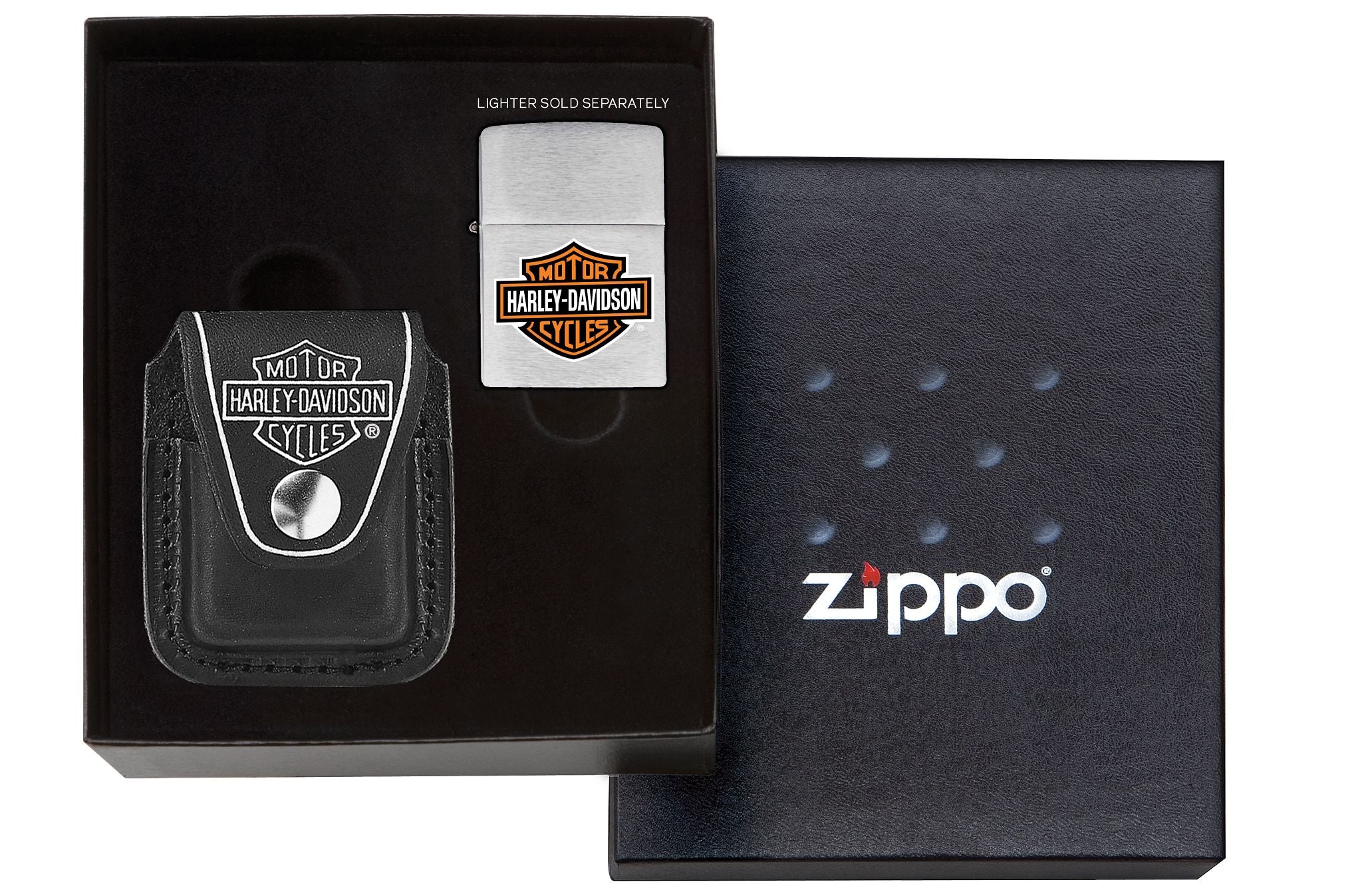 Harley-Davidson Lighter and Pouch Gift Set